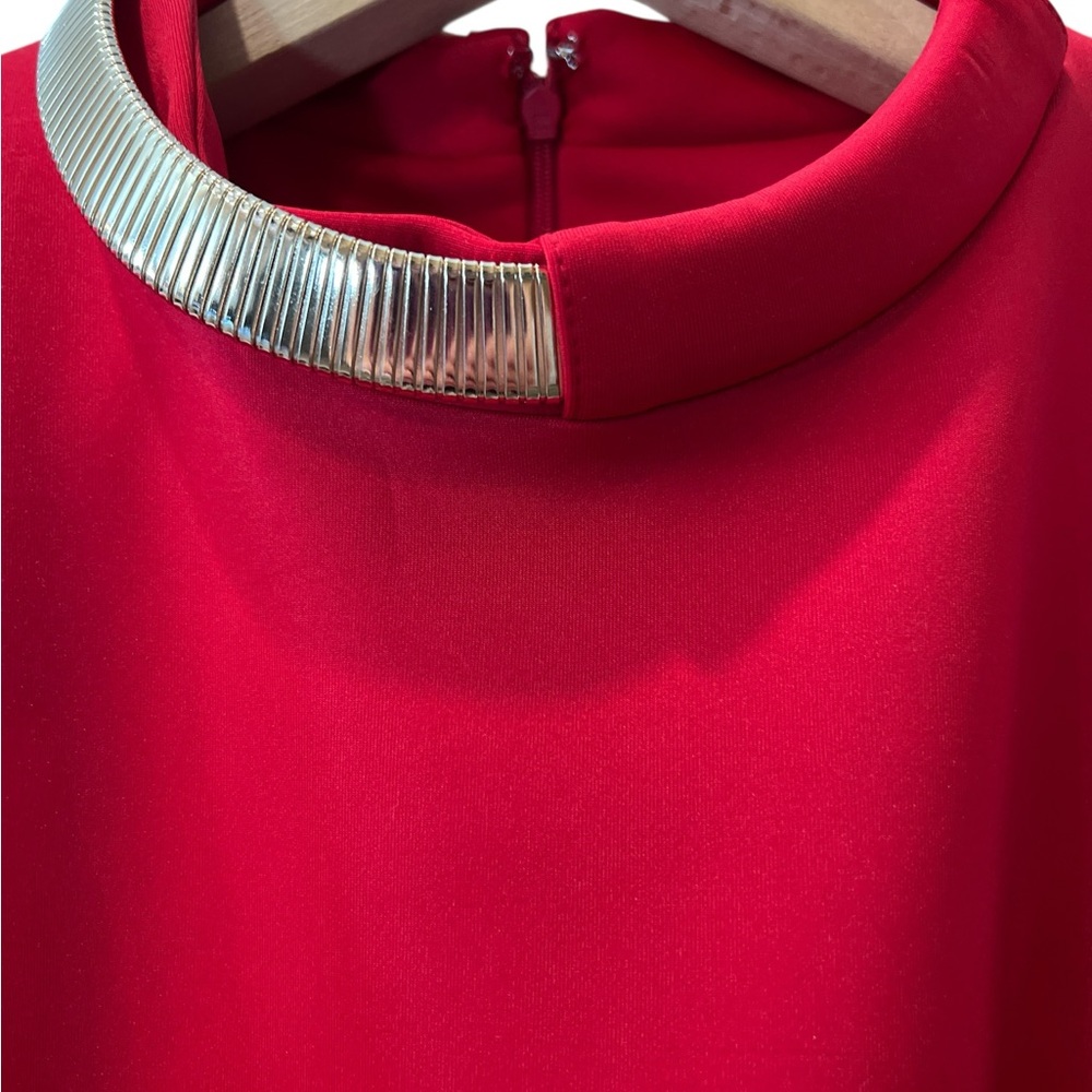 Calvin Klein Vibrant Red Dress - Picture 9 of 10